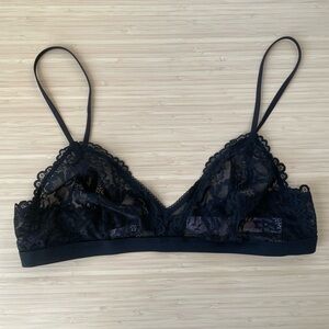 Savage X Fenty Black Lace Bralette
